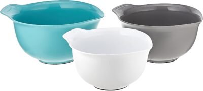 KitchenAid Universal Nesting Plastic Mixing Bowls, Set Of 3 Only $13.99