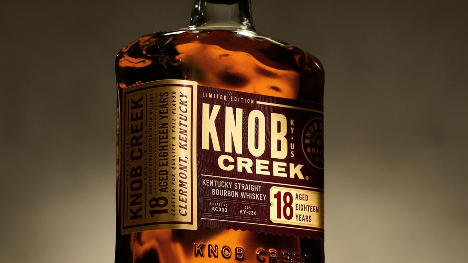 Knob Creek Brings Back Its Limited-Edition 18-Year-Old Bourbon