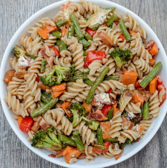 Roasted Vegetable Pasta Salad