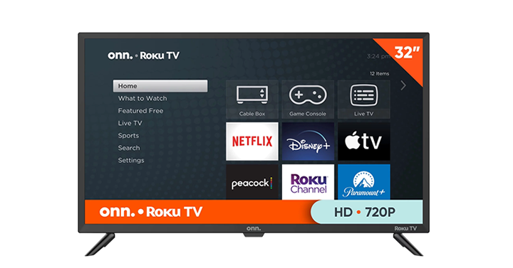 onn. 32” Class HD LED Roku Smart TV – Just $88.00!