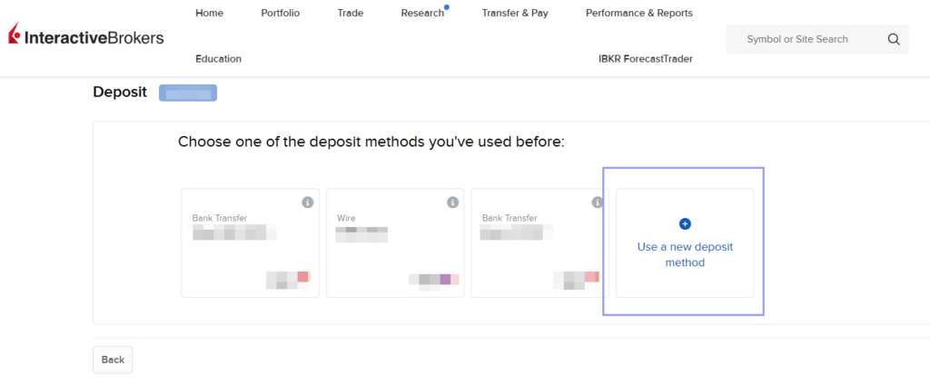 You Can Now Setup eGIRO to Fund Your Interactive Brokers Account with Money Immediately