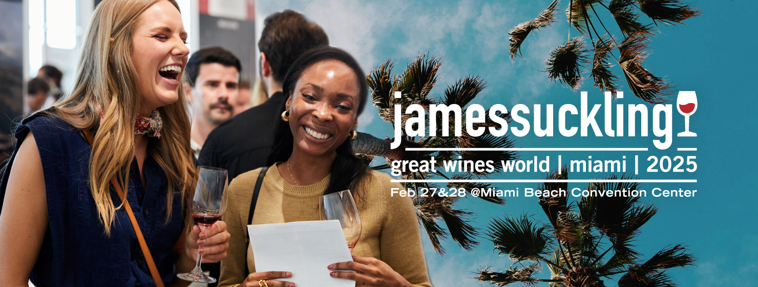 James Suckling Great Wines World Miami 2025