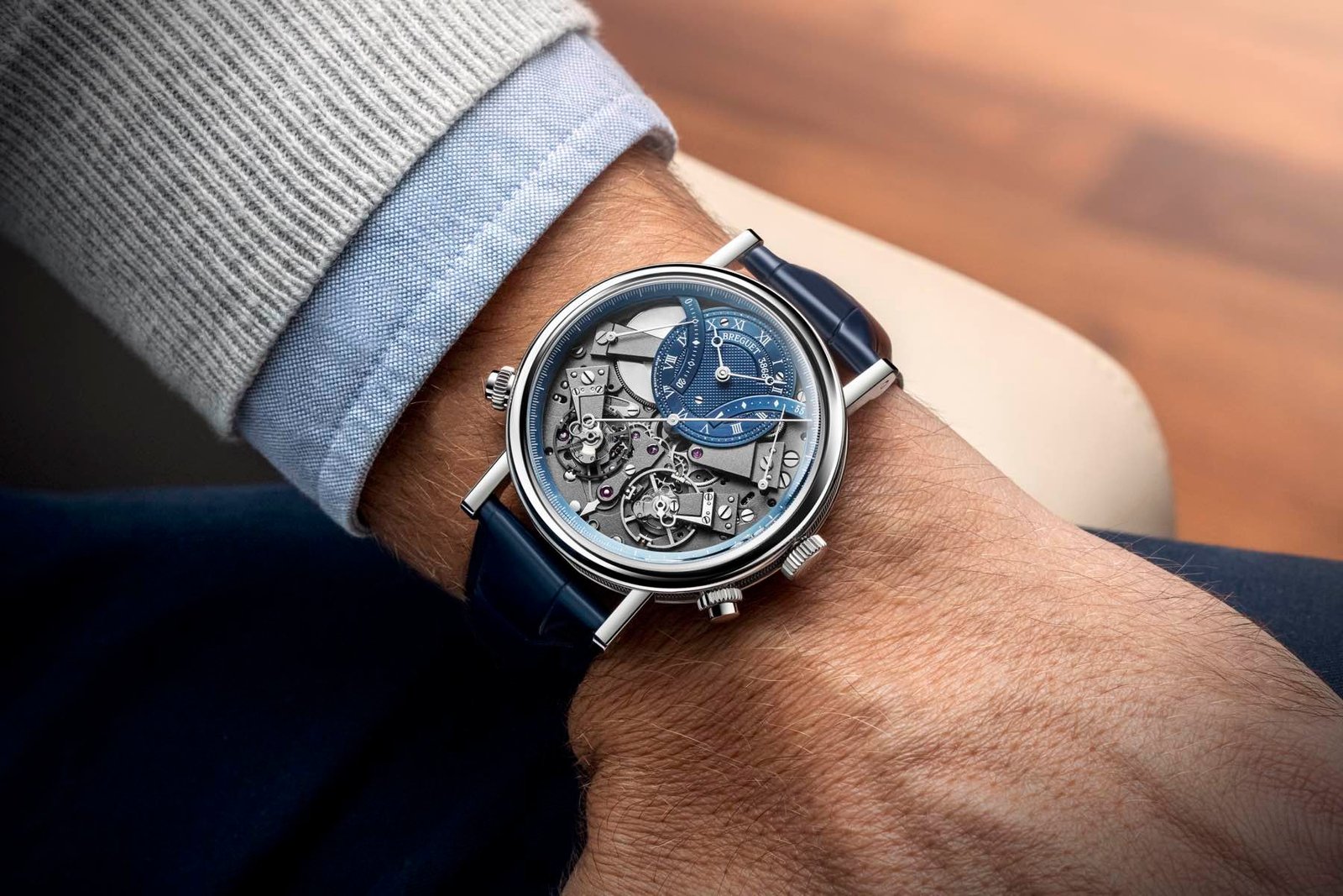 Introducing: A New Blue Outfit For The Awe-Inspiring Breguet Tradition Chronographe Indépendant 7077