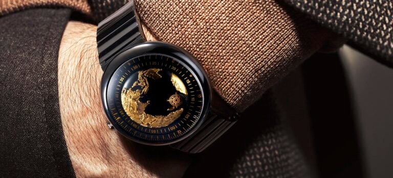 Purchase The CIGA Design Blue Planet – Gilding Version Watch For 30% Off This Black Friday