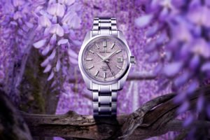 A Grand Seiko 44GS in Purple-Pink Only for Asia