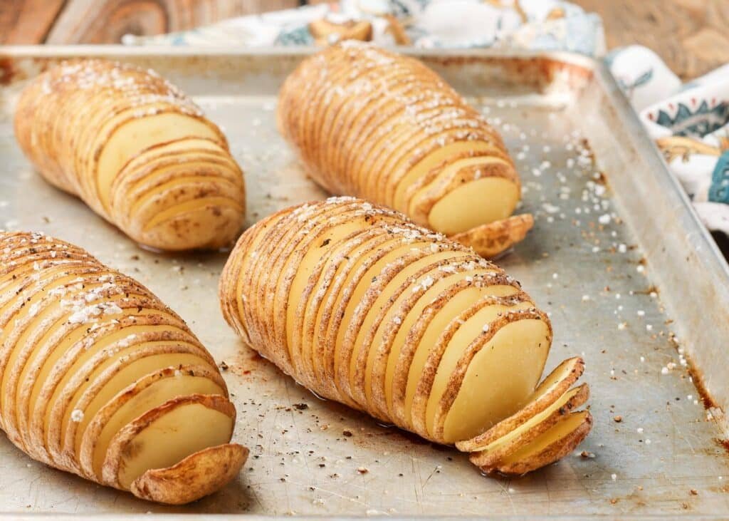 Hasselback Potatoes