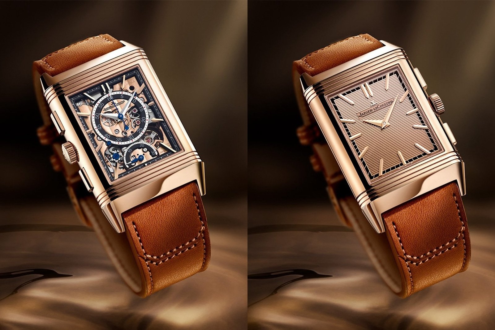 Introducing: The Jaeger-LeCoultre Reverso Tribute Chronograph Limited Edition In Full Rose Gold Attire