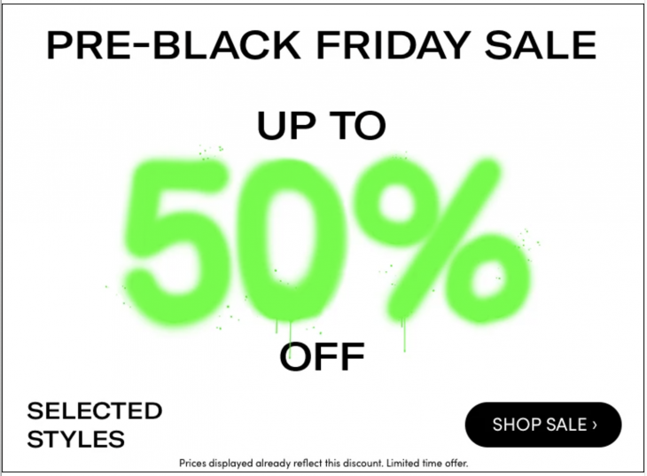 Little Burgundy Canada PreBlack Friday Sale: Save up to 50% off Select Styles