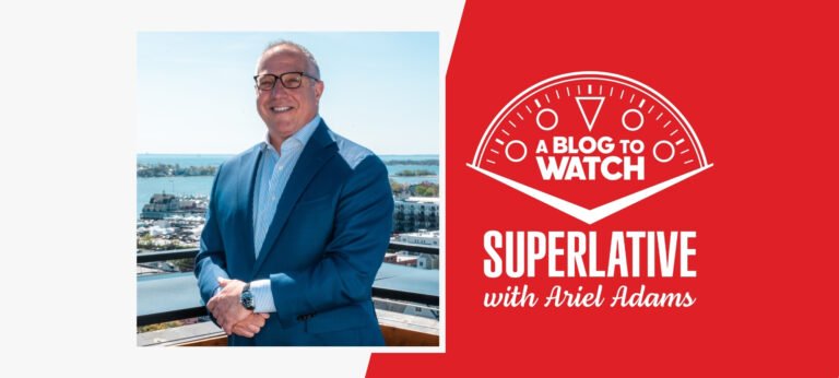 SUPERLATIVE Podcast: Watches To Make You Smile With VJ Geronimo Of Oris