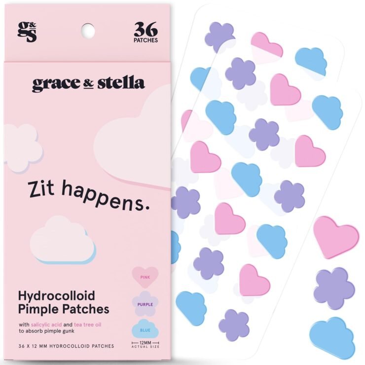 <div>grace & stella Pimple Patches For Face (Multishape, 36 Count) Only $4.50</div>