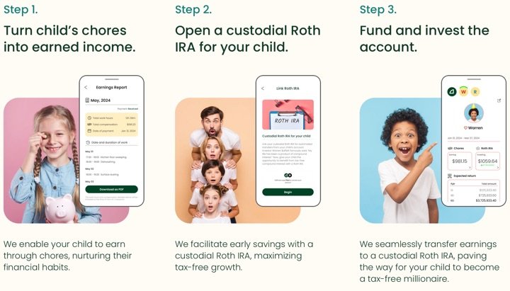 Halfmore App: Turn Your Kids’ Chores into a Roth IRA