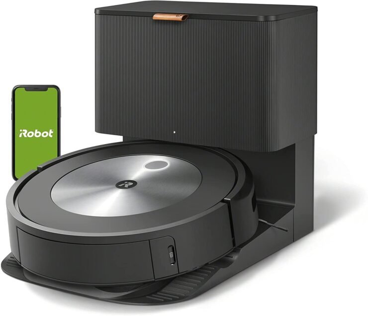 iRobot Roomba j7+ (7550) Self-Emptying Robot Vacuum Only $359