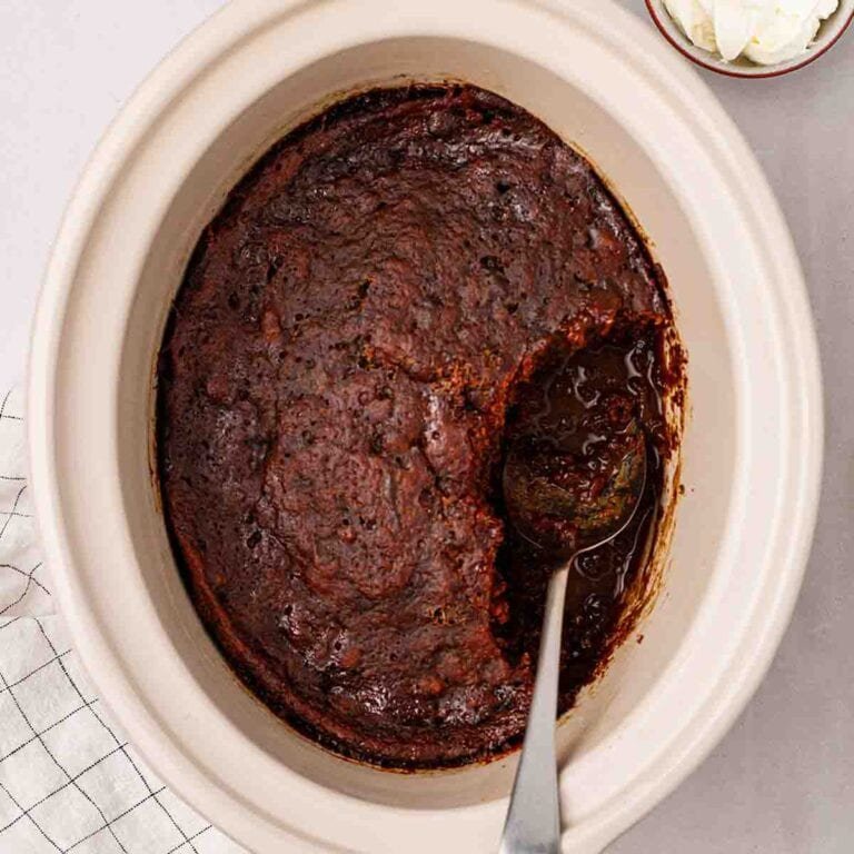 Slow Cooker Sticky Toffee Pudding