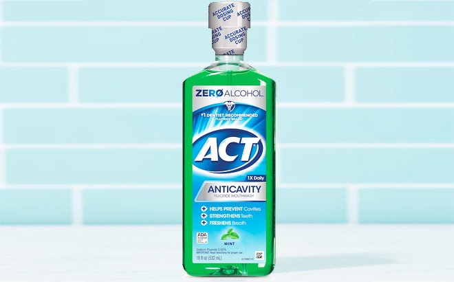 ACT Mouthwash $3 Shipped at Amazon