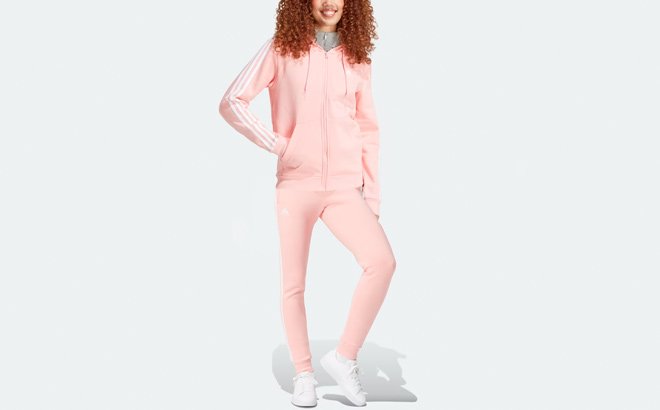 Adidas Women’s Fleece Hoodie $21 Shipped (Matching Pants $18)