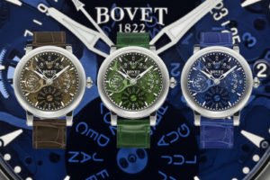 Bovet Introduces Retrograde Perpetual with Sapphire Dial