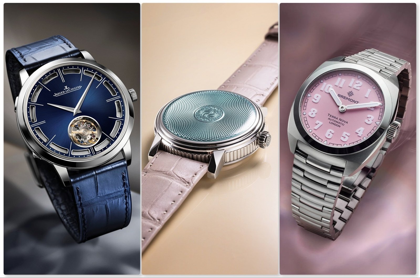 Striking In Different Ways: Minute Repeaters From Jaeger-LeCoultre And Parmigiani Fleurier Plus A Banging Pink-Dialed Bremont