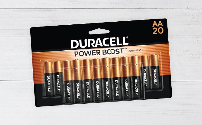 Duracell Coppertop AA Batteries 20-Count $9 Shipped at Amazon