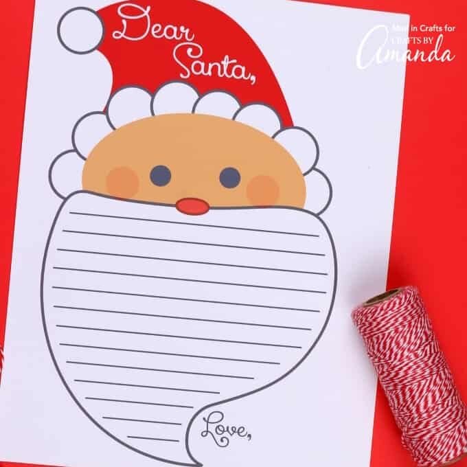 Free Letter to Santa Printable