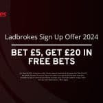 Ladbrokes Sign Up Offer: Get £20 in Free Bets in Dec 2024