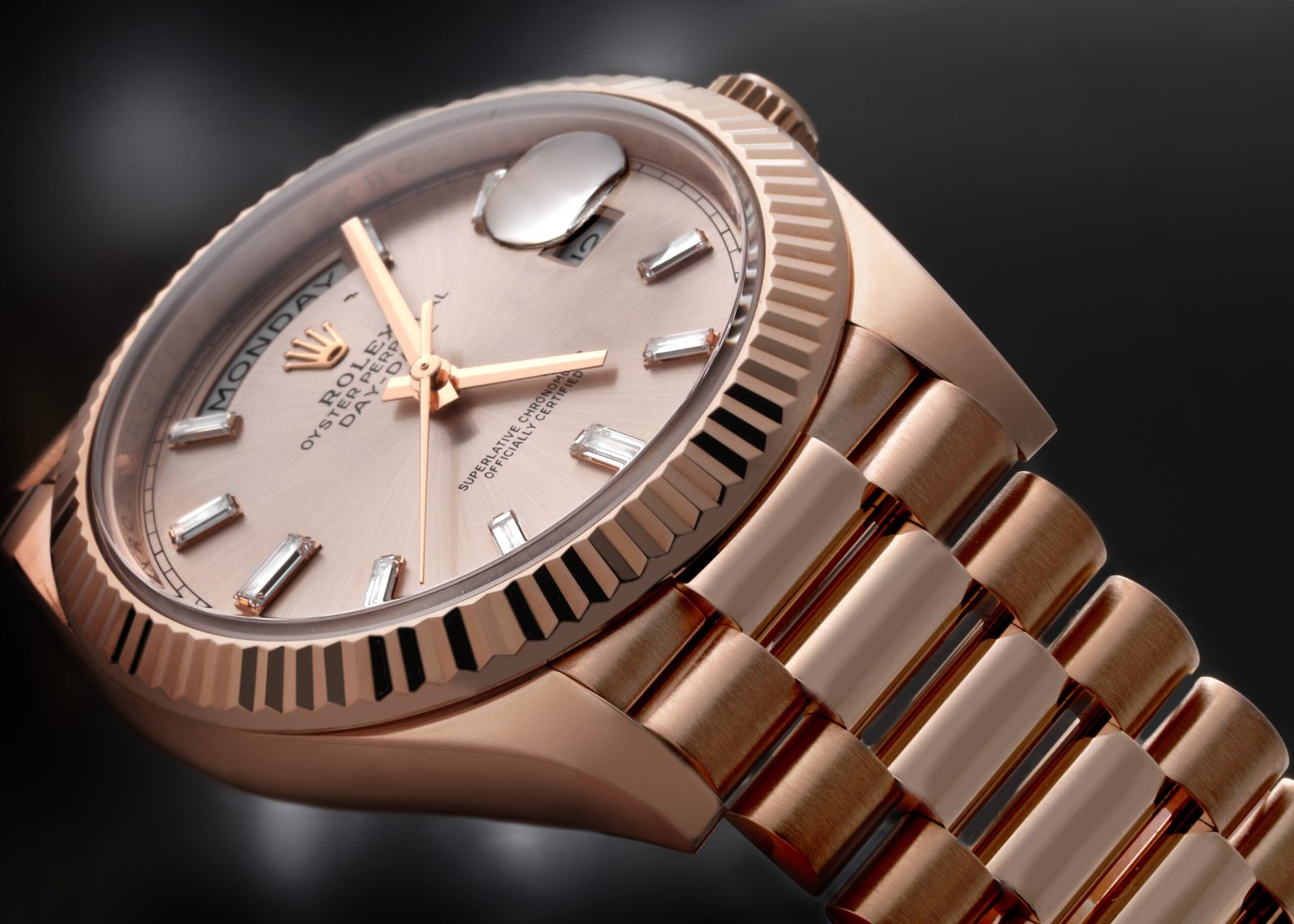 Rolex Presidential in Everose Gold, In Focus