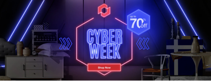 Overstock Canada Cyber Week Sale: Save up to 70% off