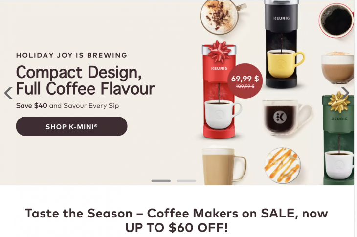 Keurig Canada Pre Boxing Day Sale: Save up to $60 on Coffee Makers + More