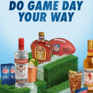 🏈Sweeps Diageo Spirits Game Day Your Way (ends 2/10)