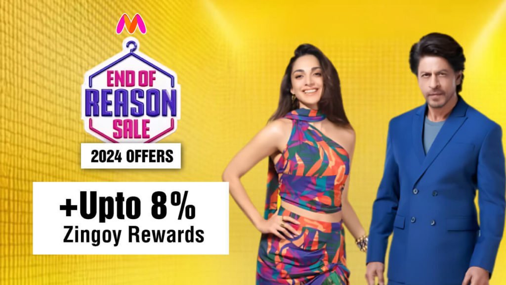 Myntra End Of Reason Sale 2024 Offers + Up to 8% Rewards