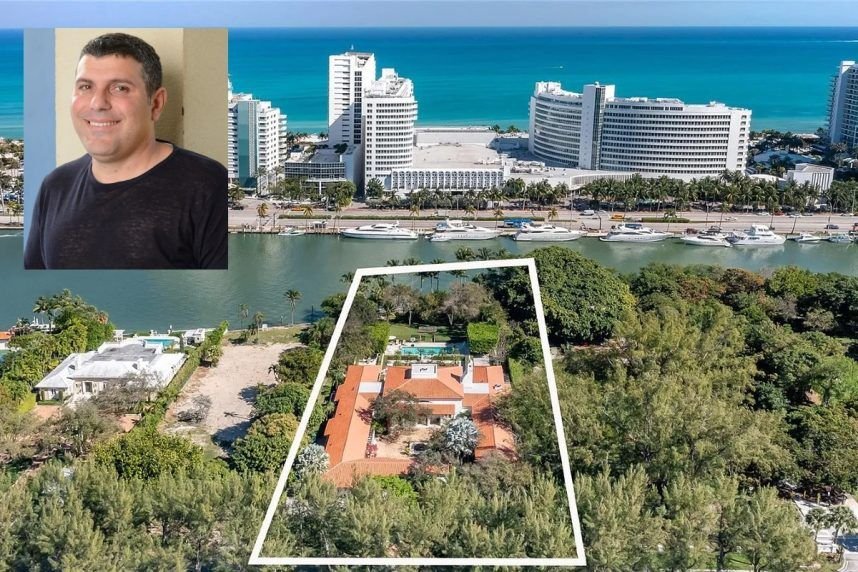 Playtech Billionaire Teddy Sagi Razing $24M Miami Waterfront Home