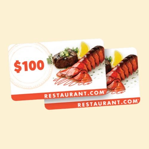 Restaurant.com eGift Card! FREE $100 Gift Card When You Buy One for ONLY $16.77!