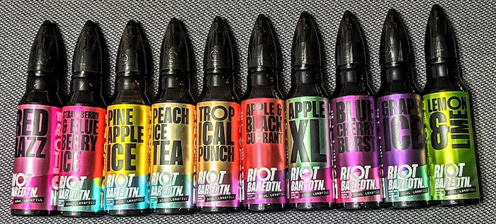 Riot Bar EDTN Longfill E-liquid Review