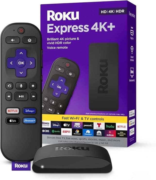 Roku Express 4K+ Streaming Device Only $24.99