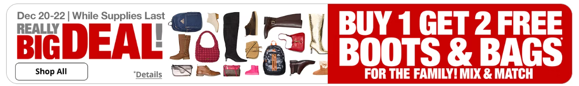 B1G2 FREE JCPenney Women’s Boots Sale Ends Tonight!!