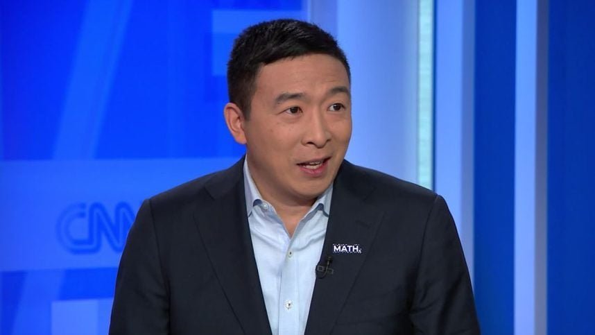 Yang Says Sports Betting Harming American Men, More Regs Needed